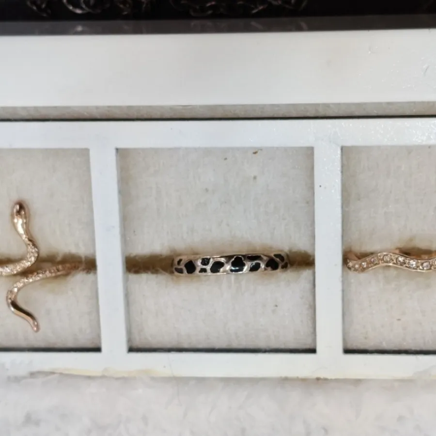 انگشتر 3تیکه اسنک