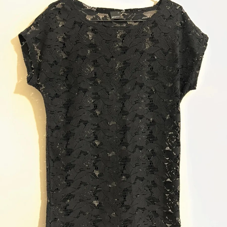 تاپ طرح گیپور مشکی