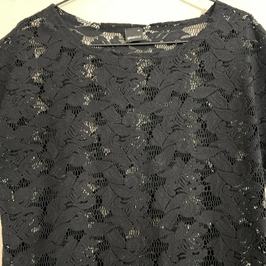 تاپ طرح گیپور مشکی