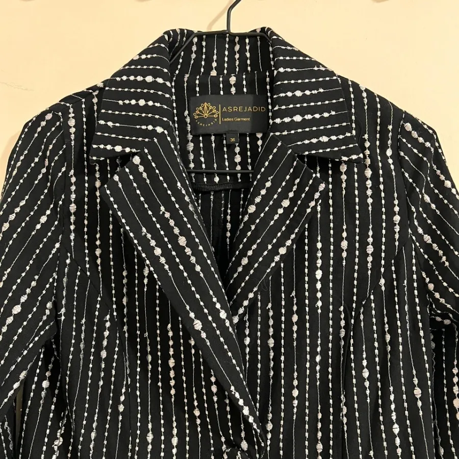 کت سایز 36 نخی طرح دار