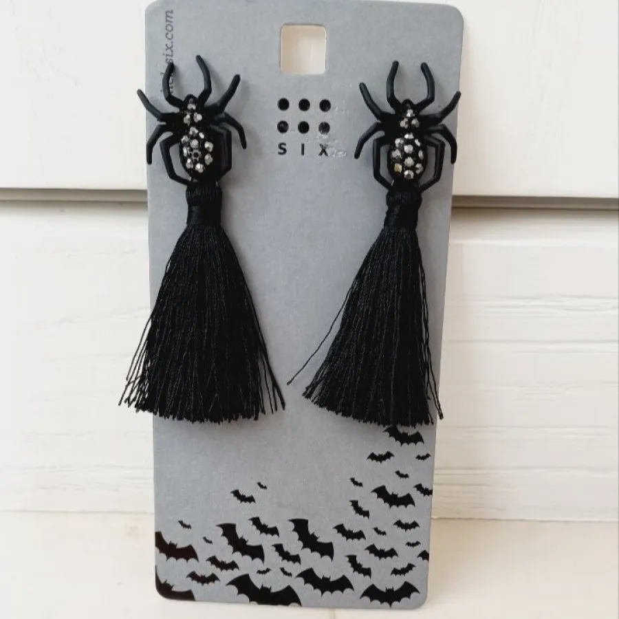 گوشواره عنکبوتی آویزدار