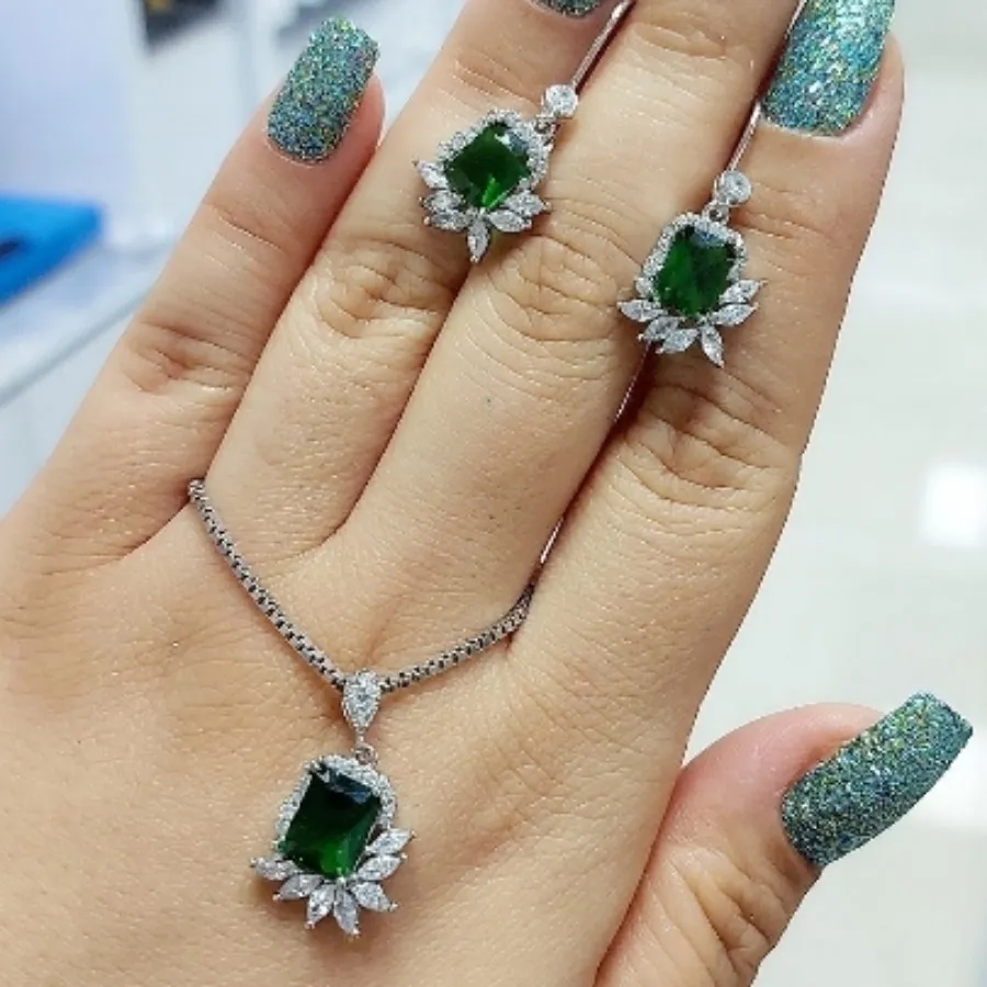 نیم ست نقره