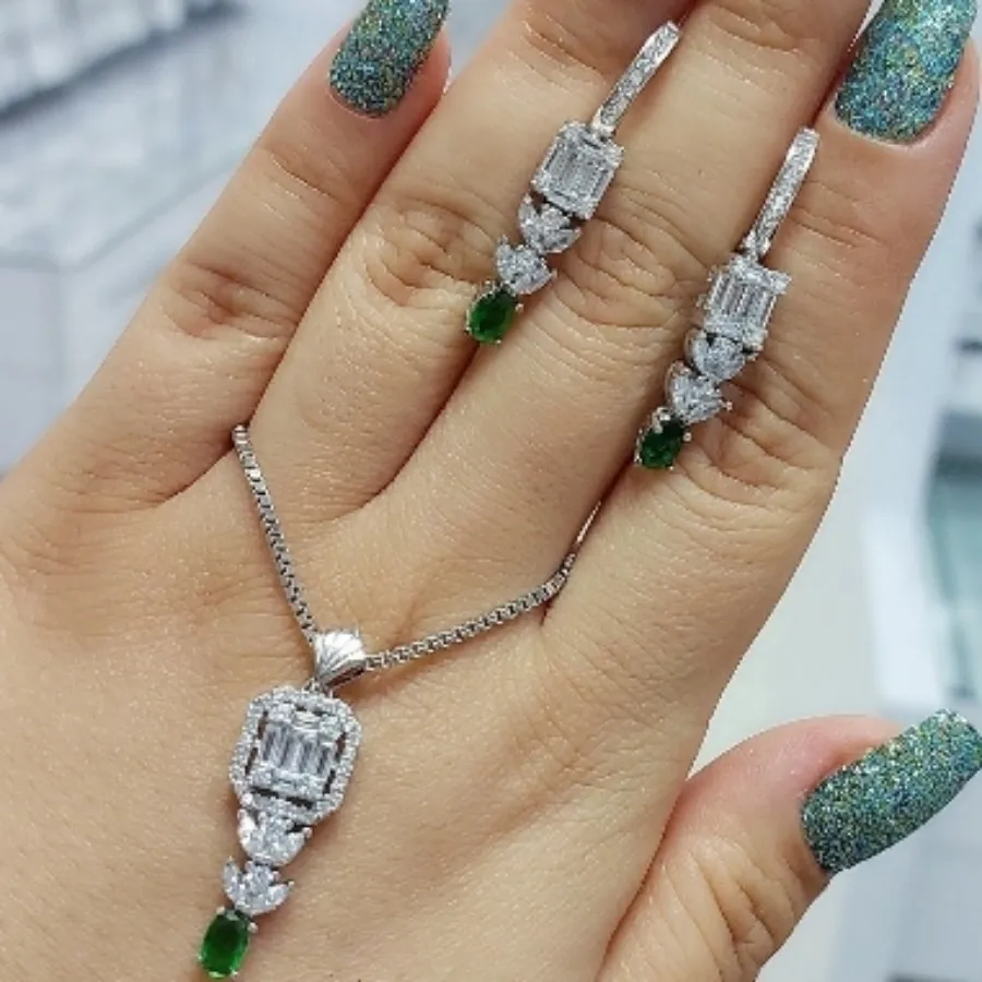 نیم ست نقره