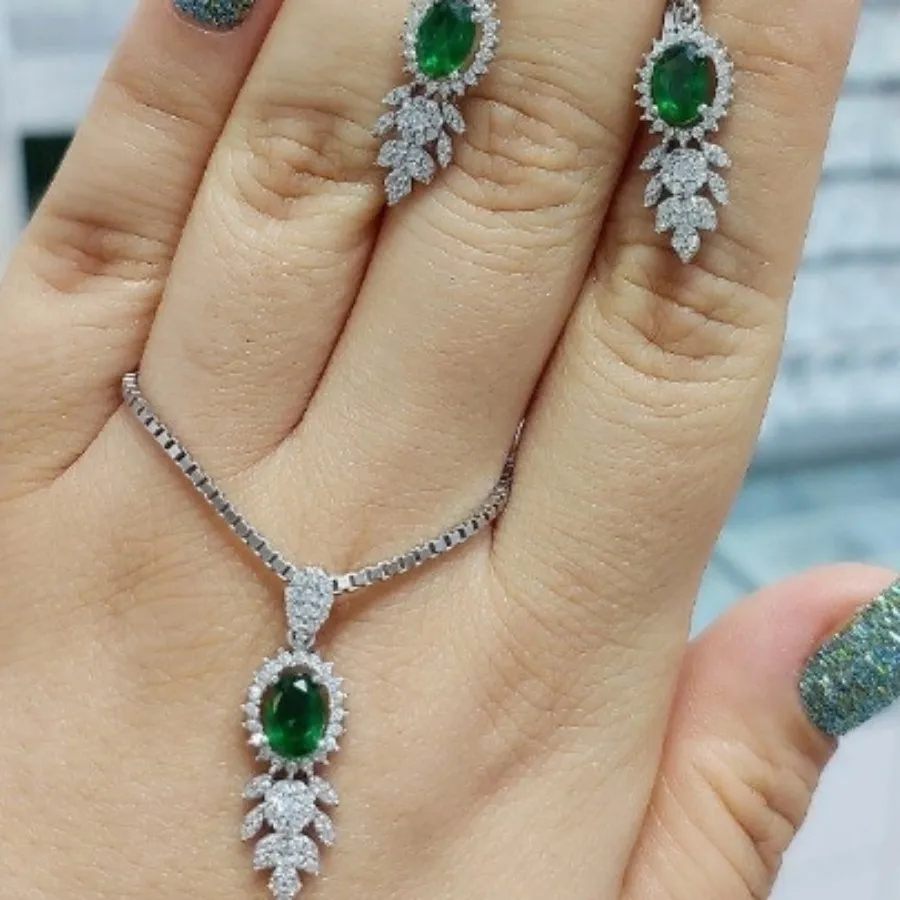 نیم ست نقره