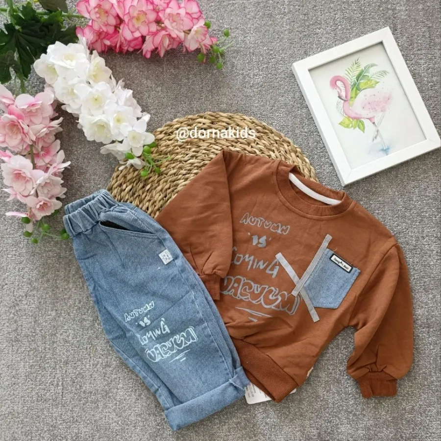 لباس پسرانه دو تکه