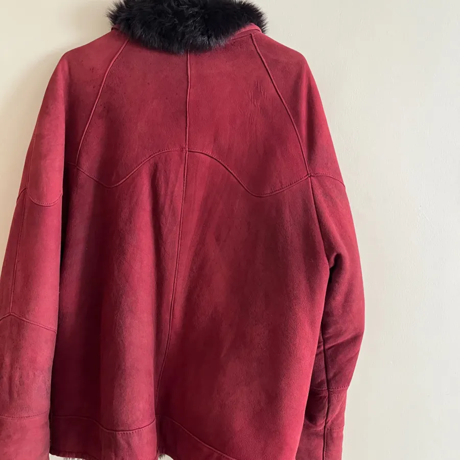 کت بوفالو زرشکی