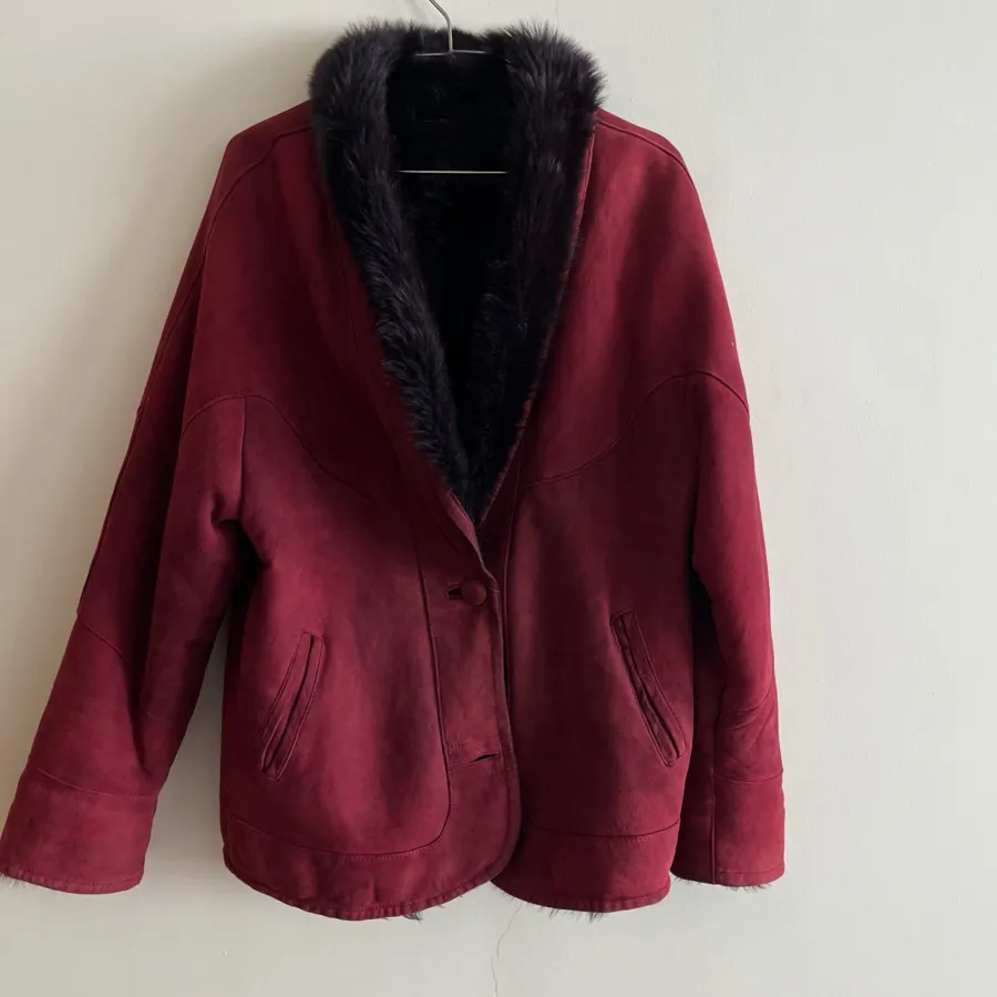 کت بوفالو زرشکی