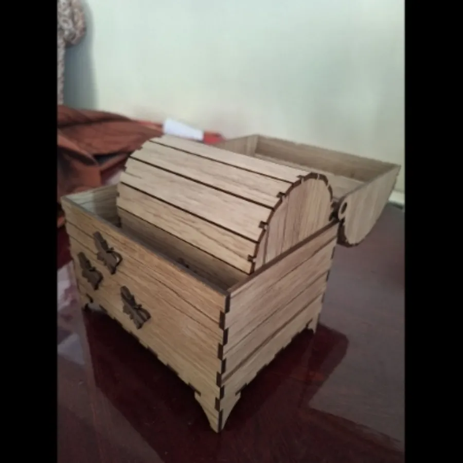 ست3تاصندوقچه چوبی دست‌ساز