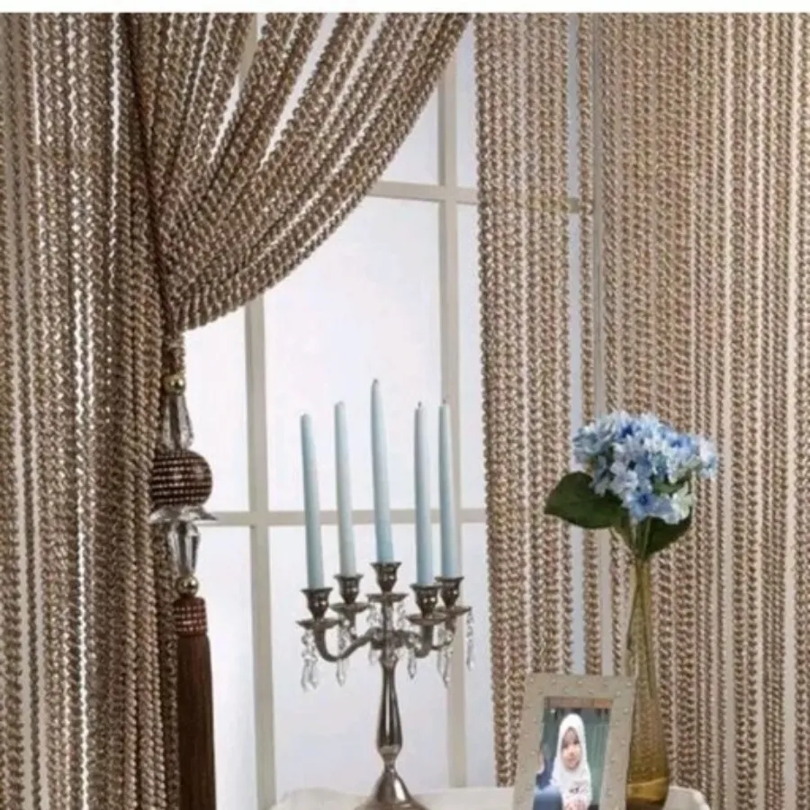 پرده ریسه ای لمه دار