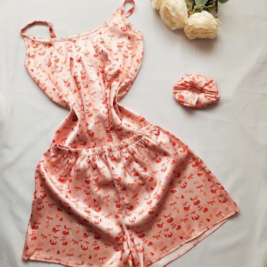 ست سه تیکه ساتن