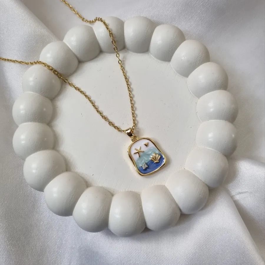 انواع گردنبندهای میناکاری