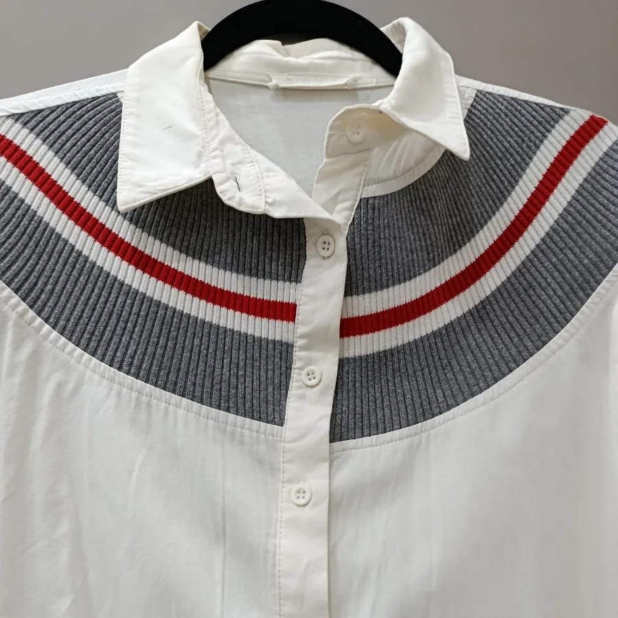 شومیز سفید پاییزه