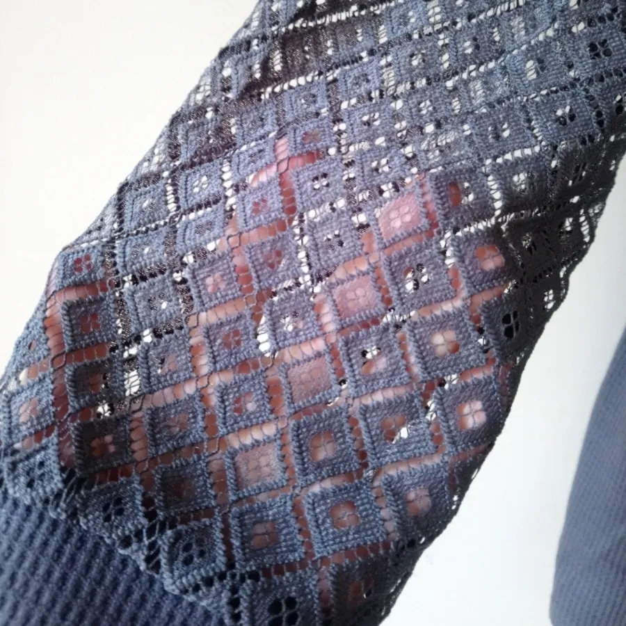 بلوز تریکو آستین دانتل