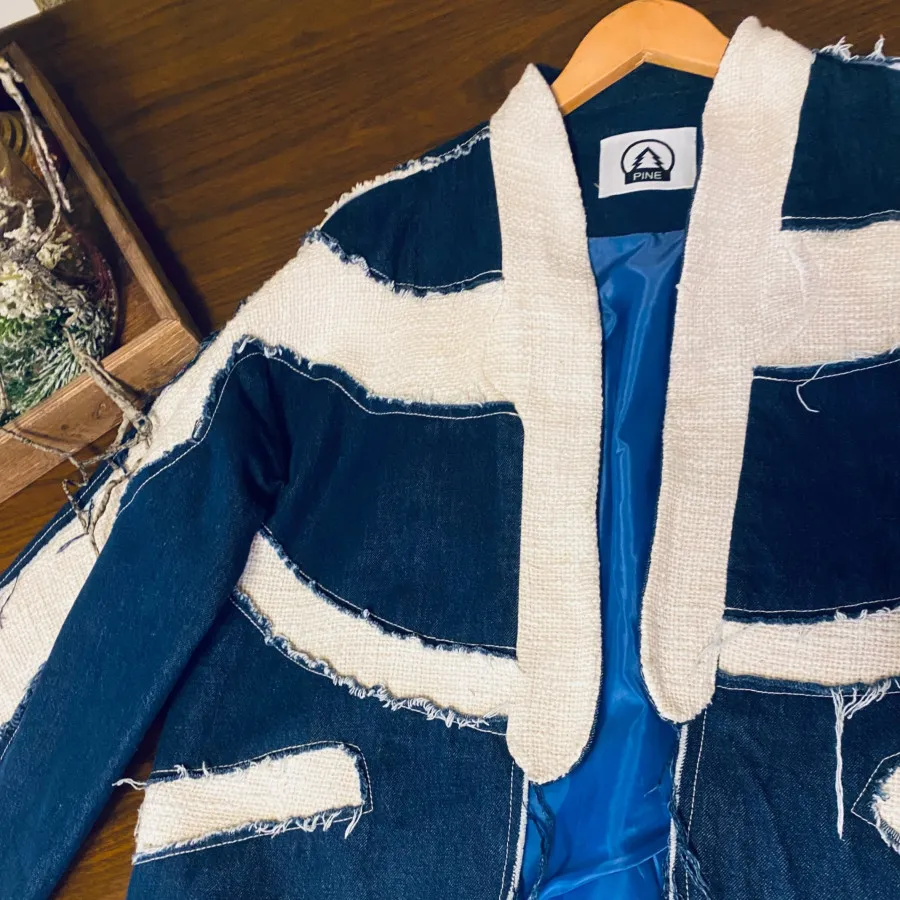 کت جین آستر دار❌❌❌❌