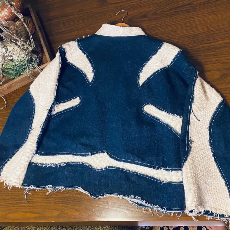 کت جین آستر دار❌❌❌❌