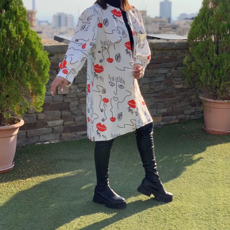 کت پالتو بارونی پاییزه