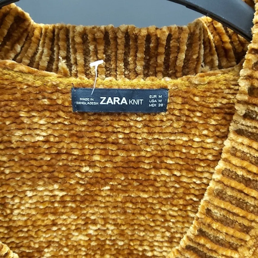 پولیور مخمل زارا