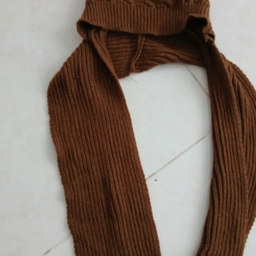 دوتا کلاه شال دار بافت نو