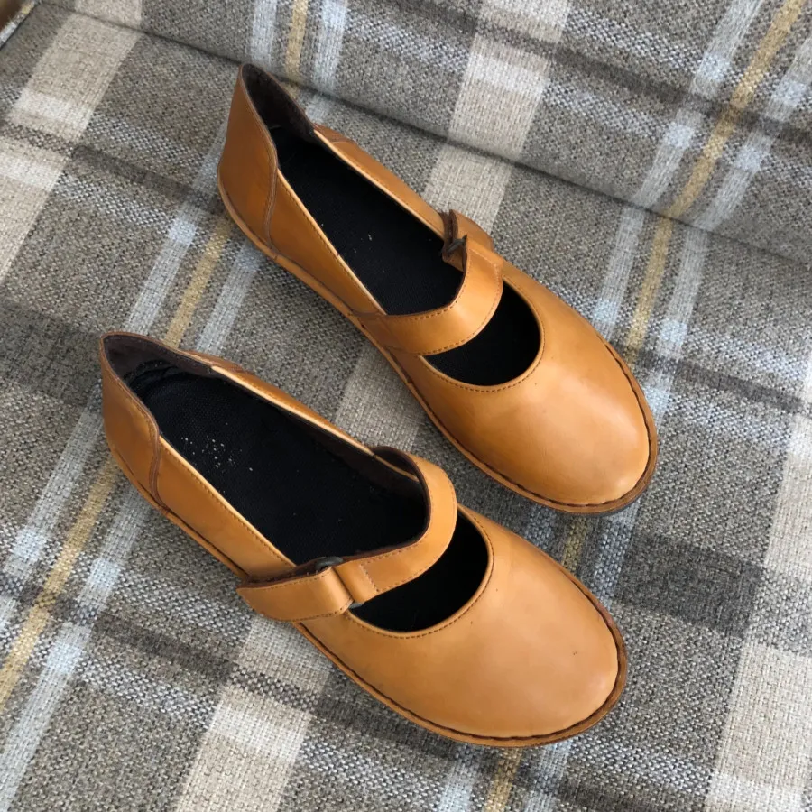 کفش عروسکی چرم