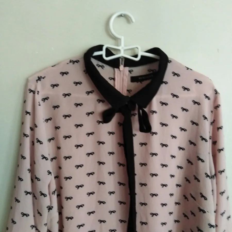 شومیز پاپیونی خارجی