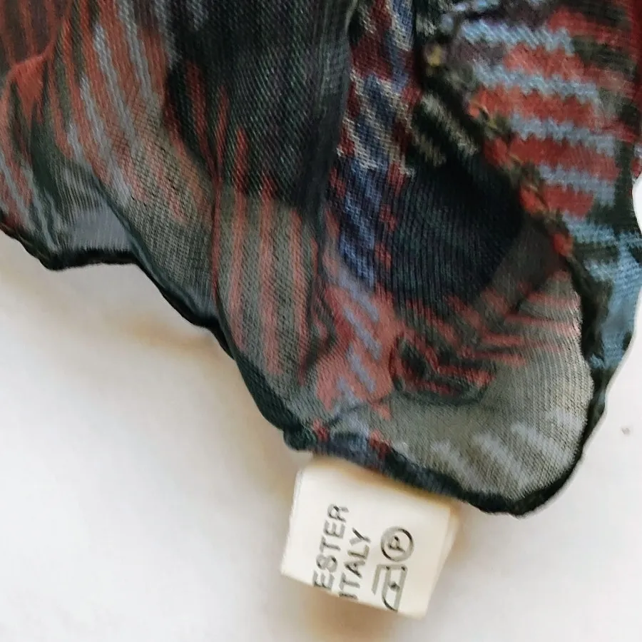 شال حریر ایتالیایی