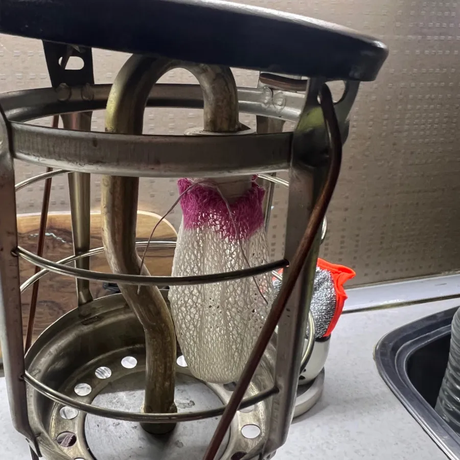 پیکنیکی و چراغ زنبوری