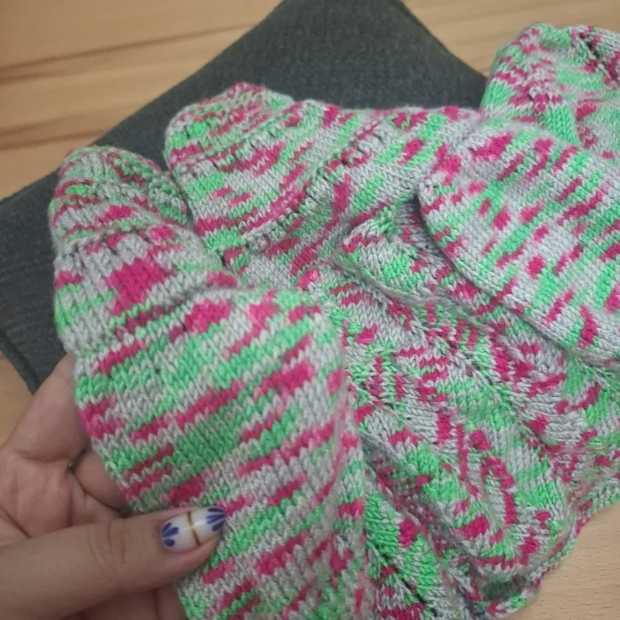 پیراهن بافت دخترانه