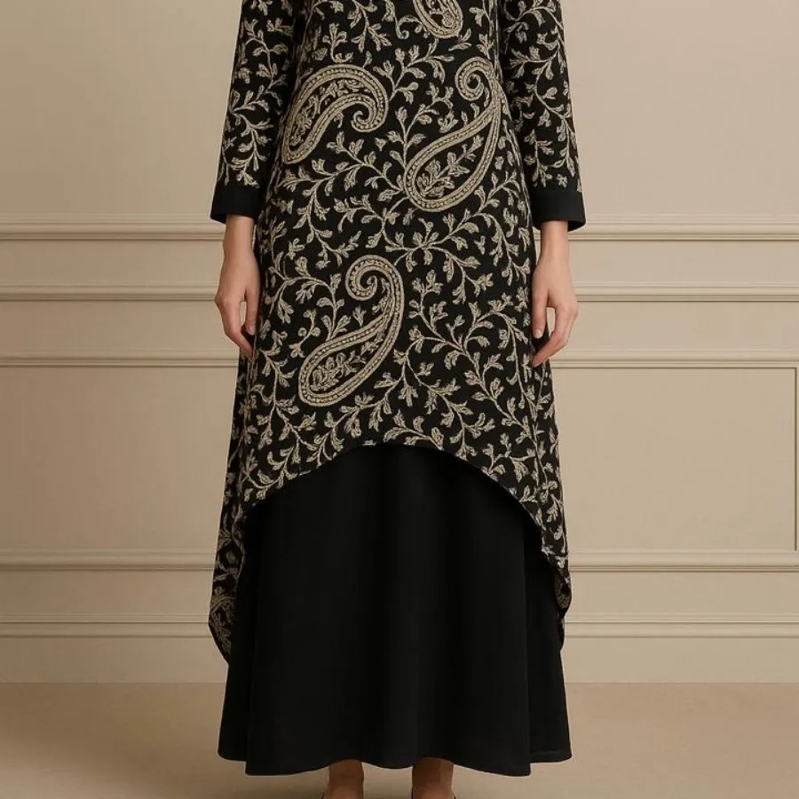 مانتو پیراهنی مجلسی