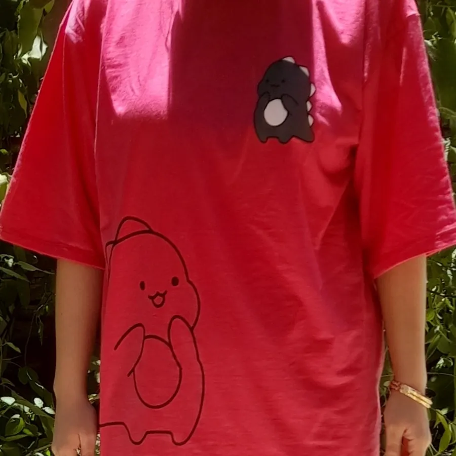 پتیشرت لانگ چاپ فانتزی