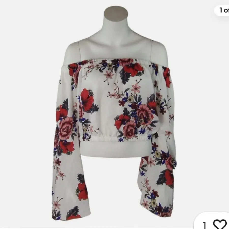 کراپ آستین کلوش