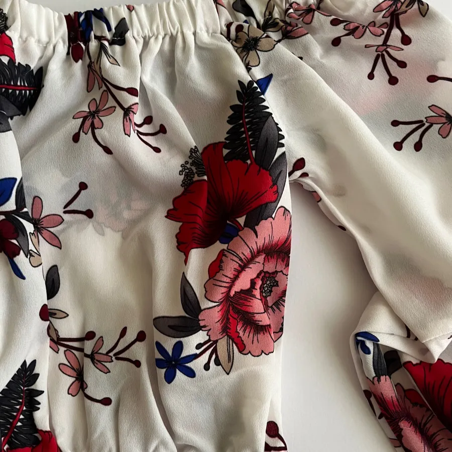 کراپ آستین کلوش