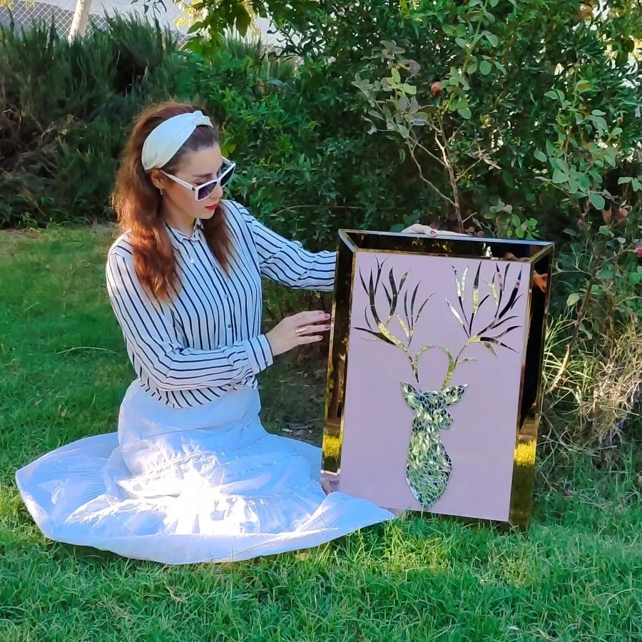 تابلو آینه کاری