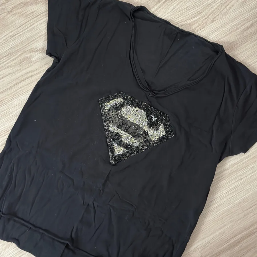 تیشرت نخی نگین دار