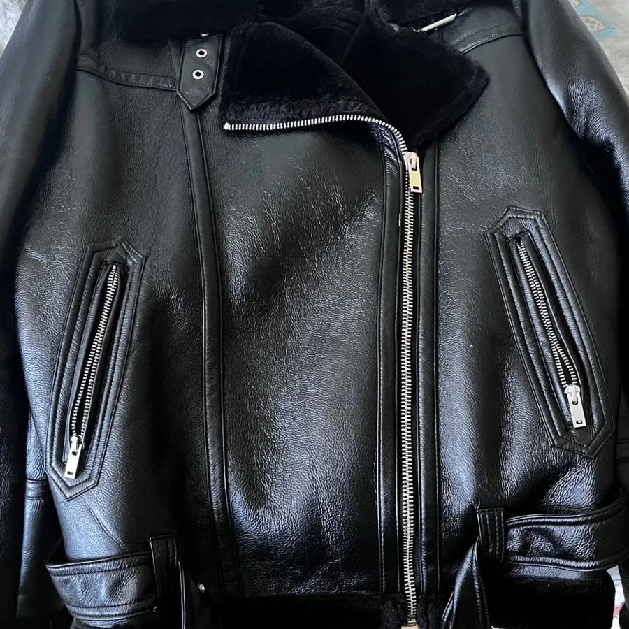 کت چرم بوفالو