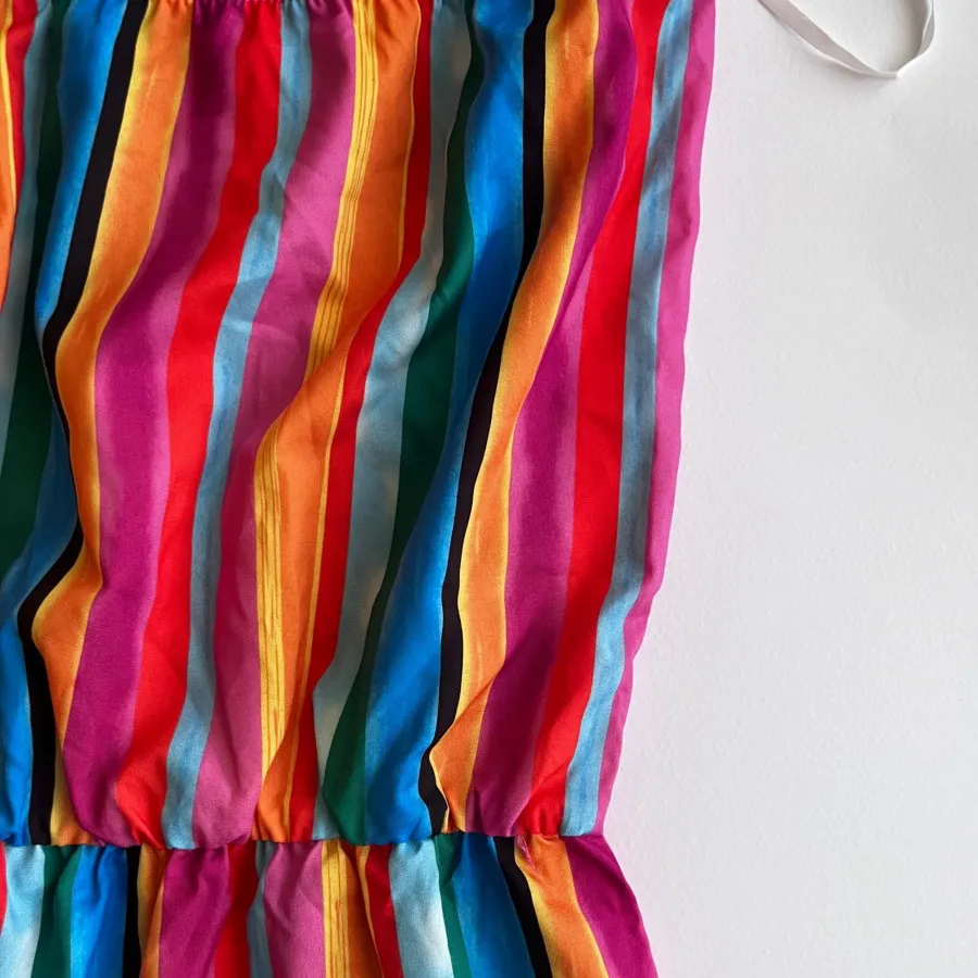 رمپر دکلته رنگین کمانی