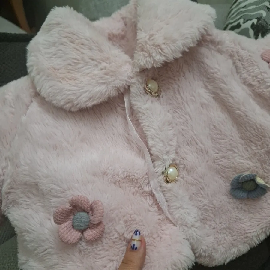 کاپشن خز دخترانه