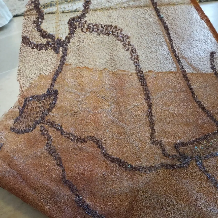 گیپور منجوق و پولک دوزی