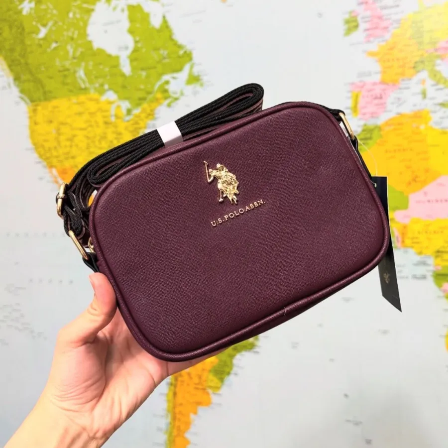 کیف زرشکی US POLO