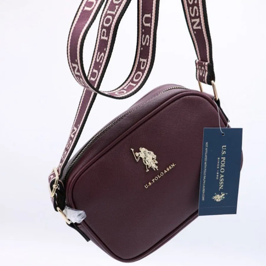 کیف زرشکی US POLO
