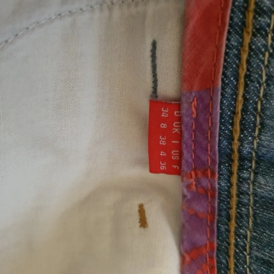 دامن جین کوتاه 34