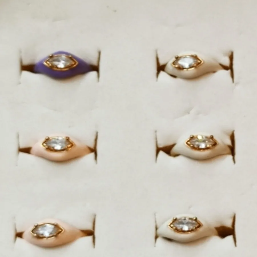 انگشترهای نگین درشت زیبا