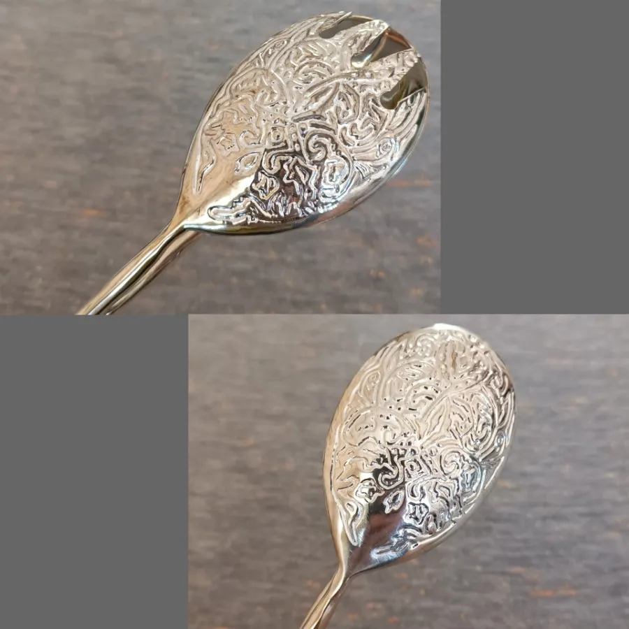 انبر سالاد قاشق سالاد