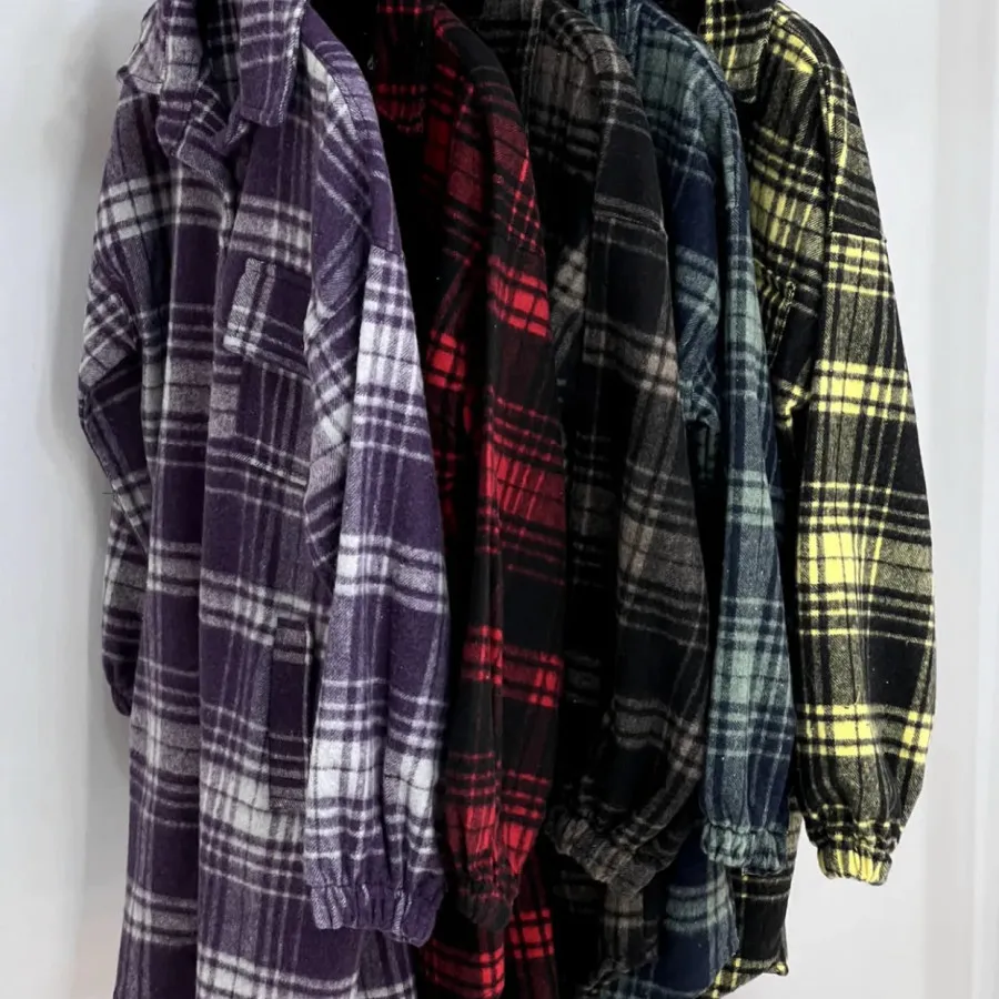 شکت چهارخونه بنفش