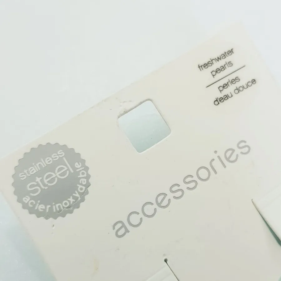 گوشواره استیل مروارید اصل