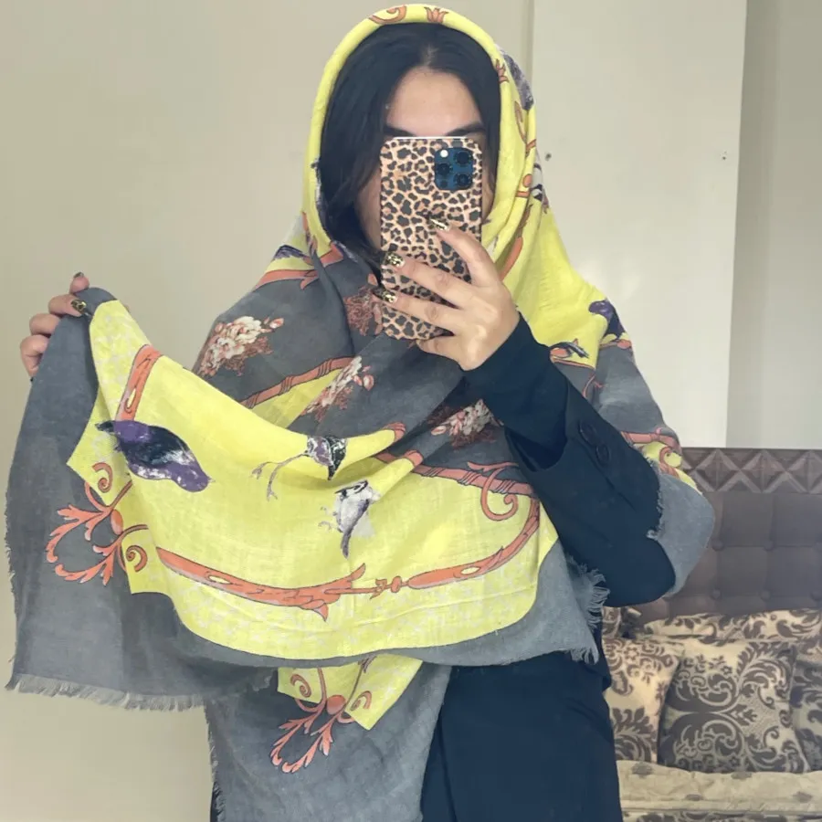 روسری پاییز زمستونی