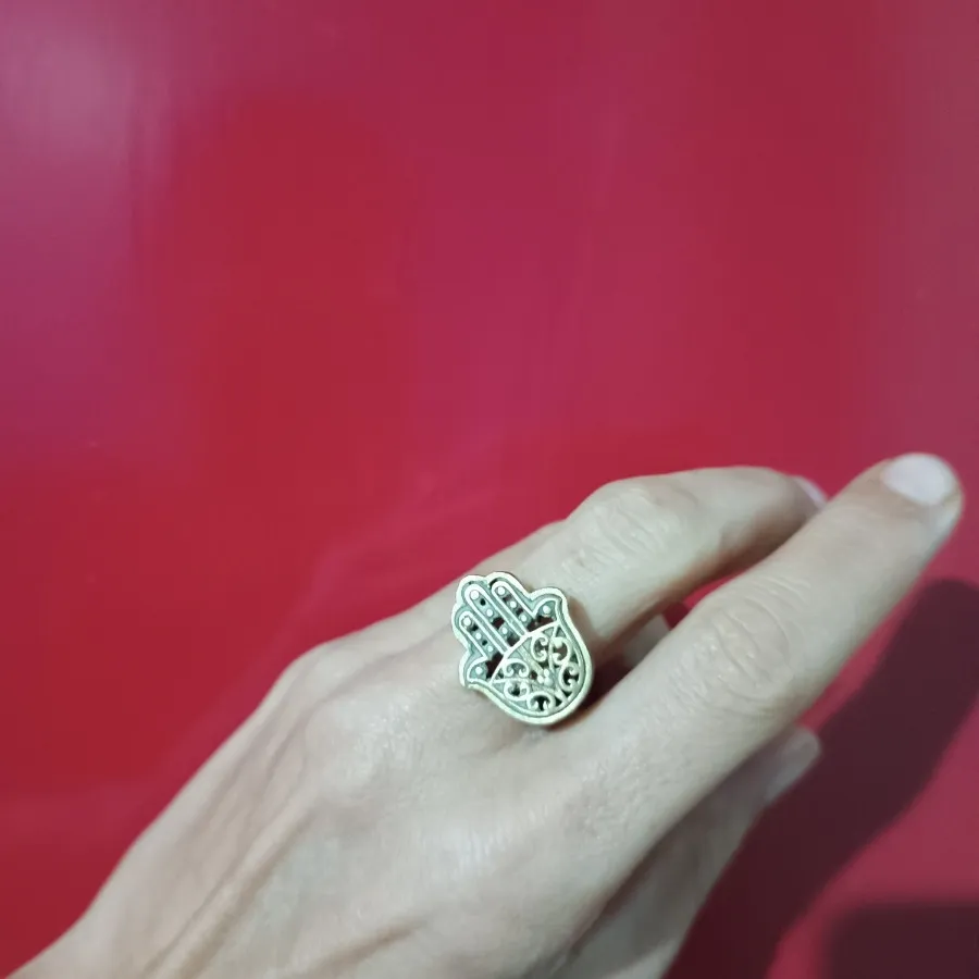 انگشتر گل و مرغ