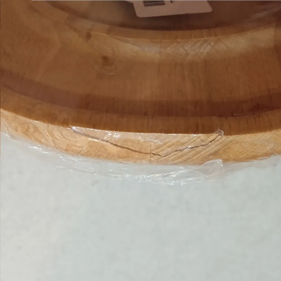 بشقاب شیار دار چوبی