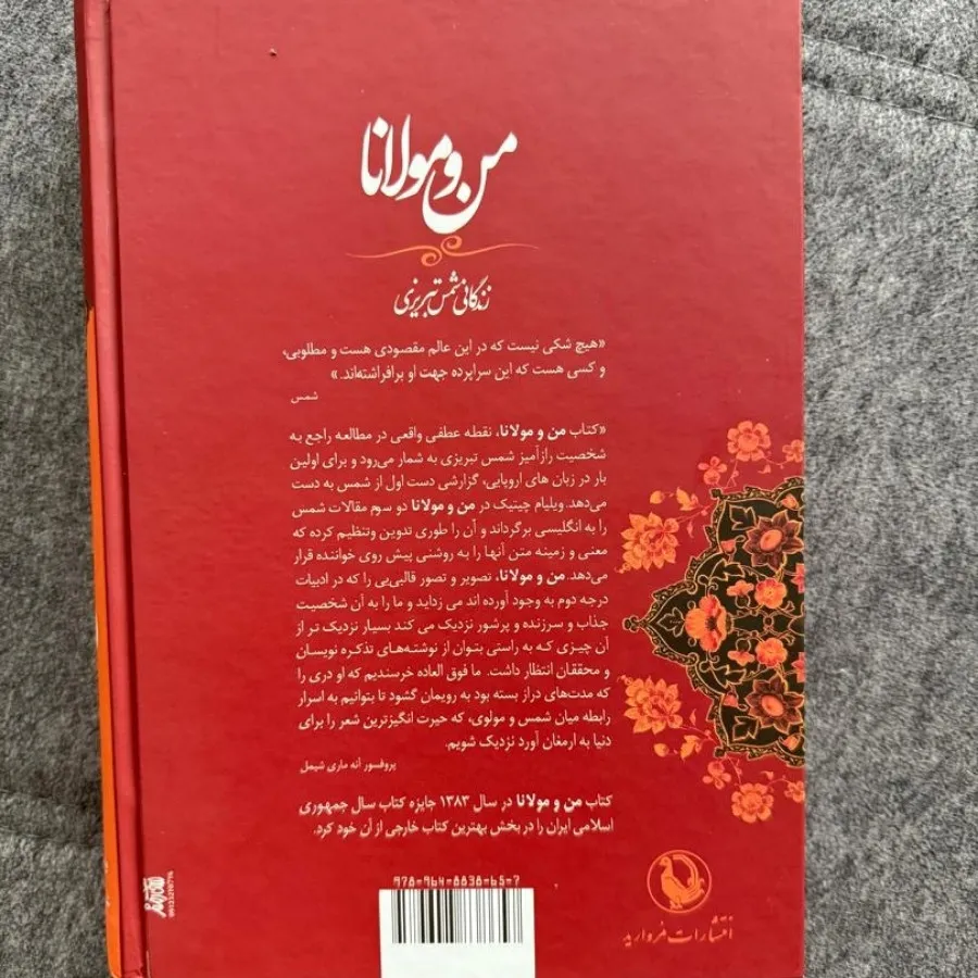 کتاب من و مولانا