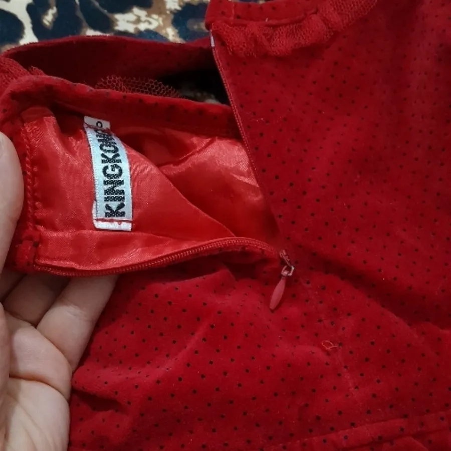 پیراهن مجلسی مخمل یلدایی