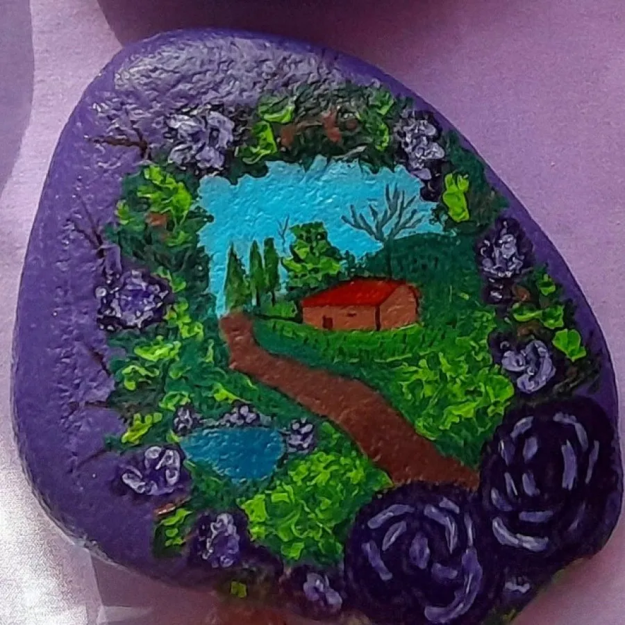 سنگ نقاشی گروهه پنجم